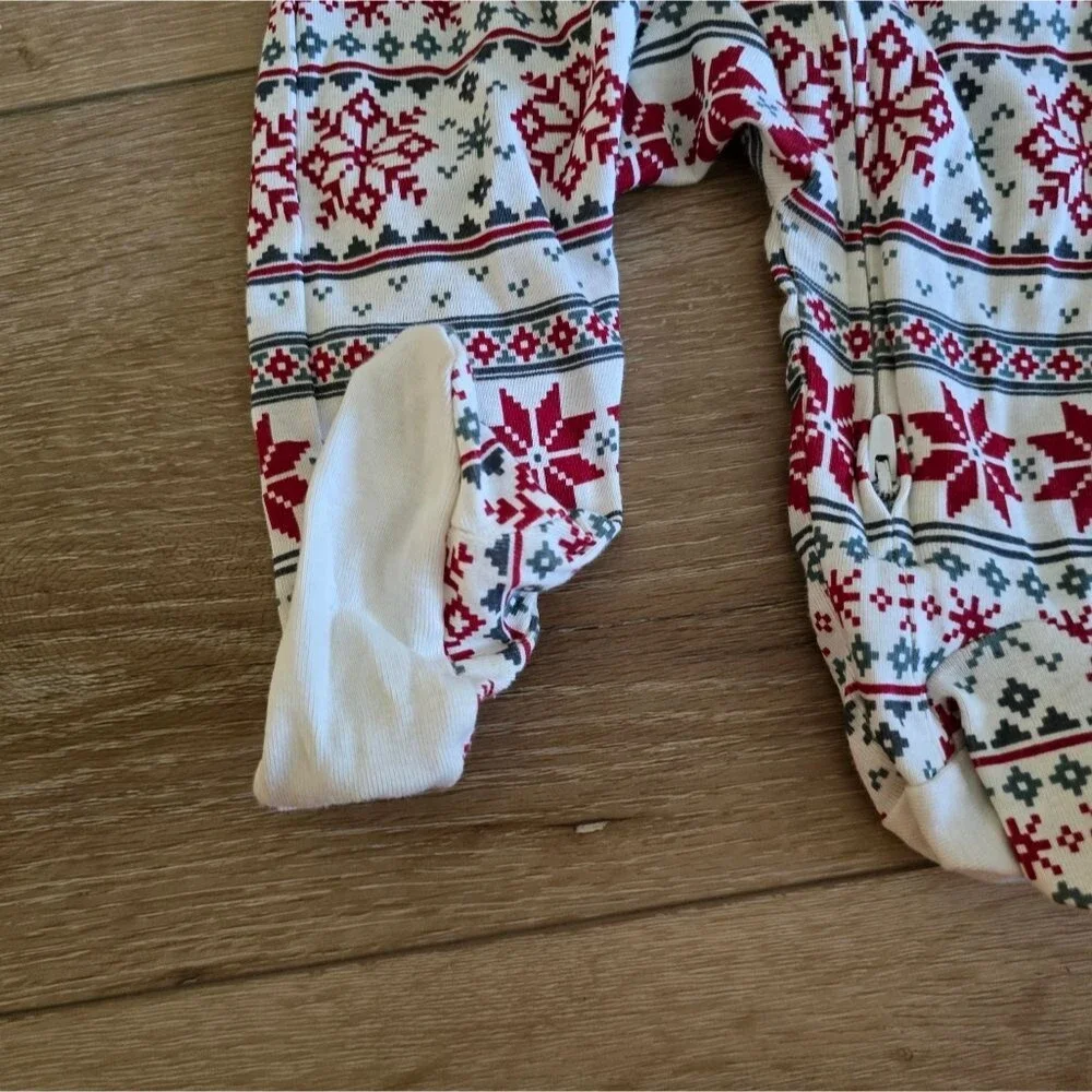 Baby Little Planet by Carter's Fair Isle Print Sleep & Play 6 Months